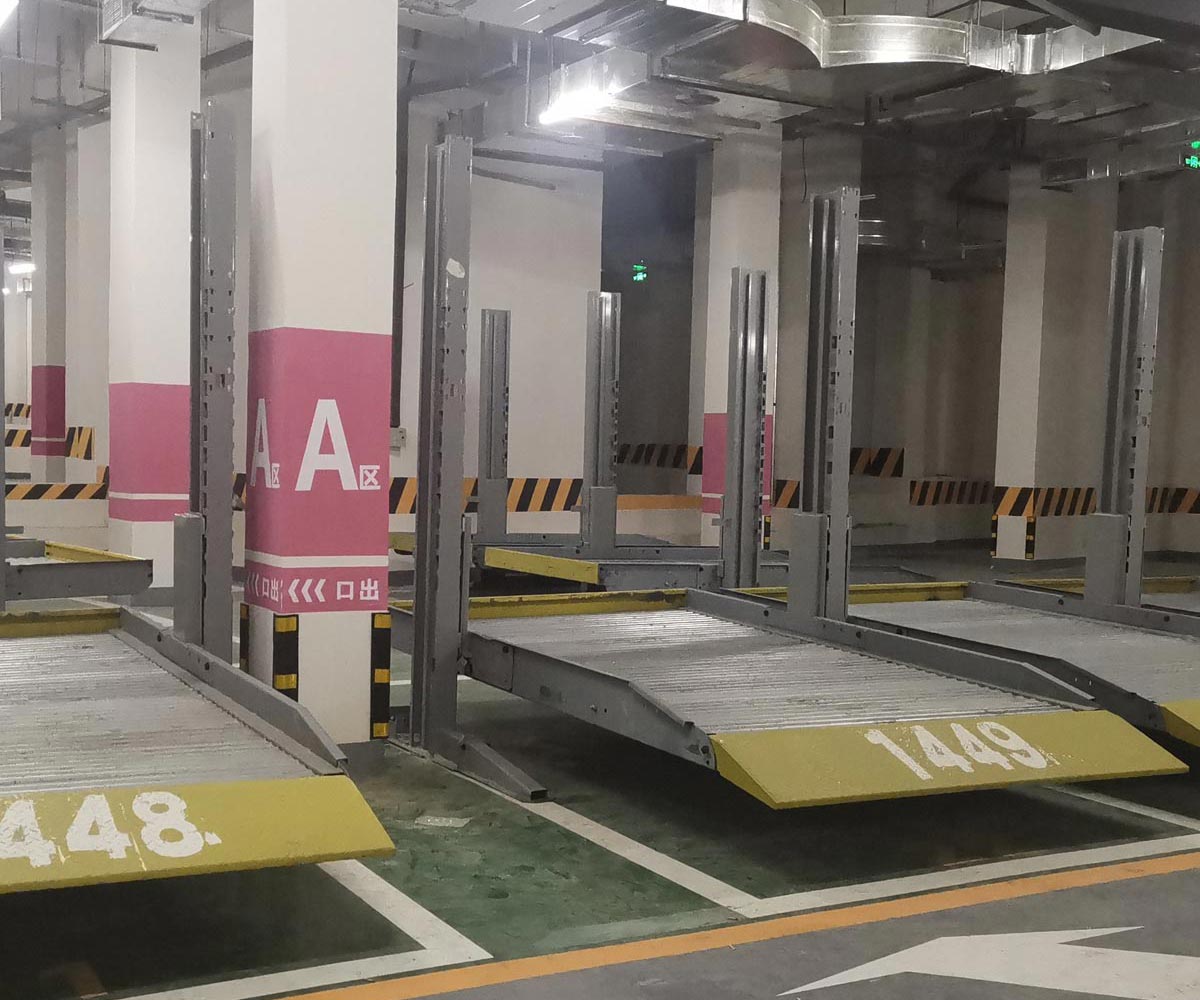 漢源升降橫移機(jī)械立體停車設(shè)備改造