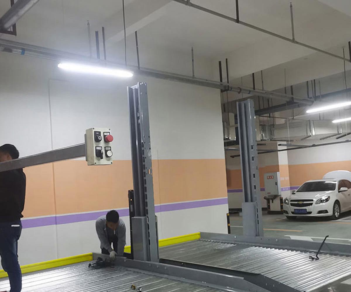雷波地下室機(jī)械停車位安裝