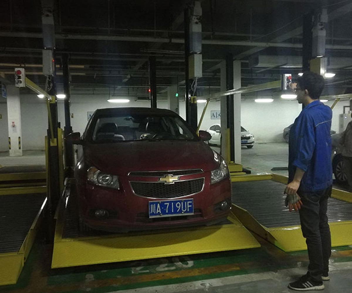 峨眉山簡易升降式機械停車場租賃