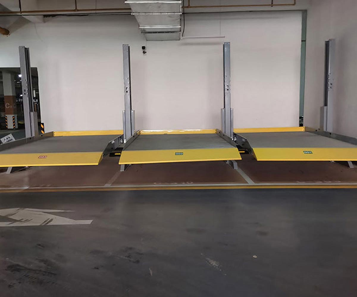 重慶橫移式機械式立體停車設(shè)備安裝