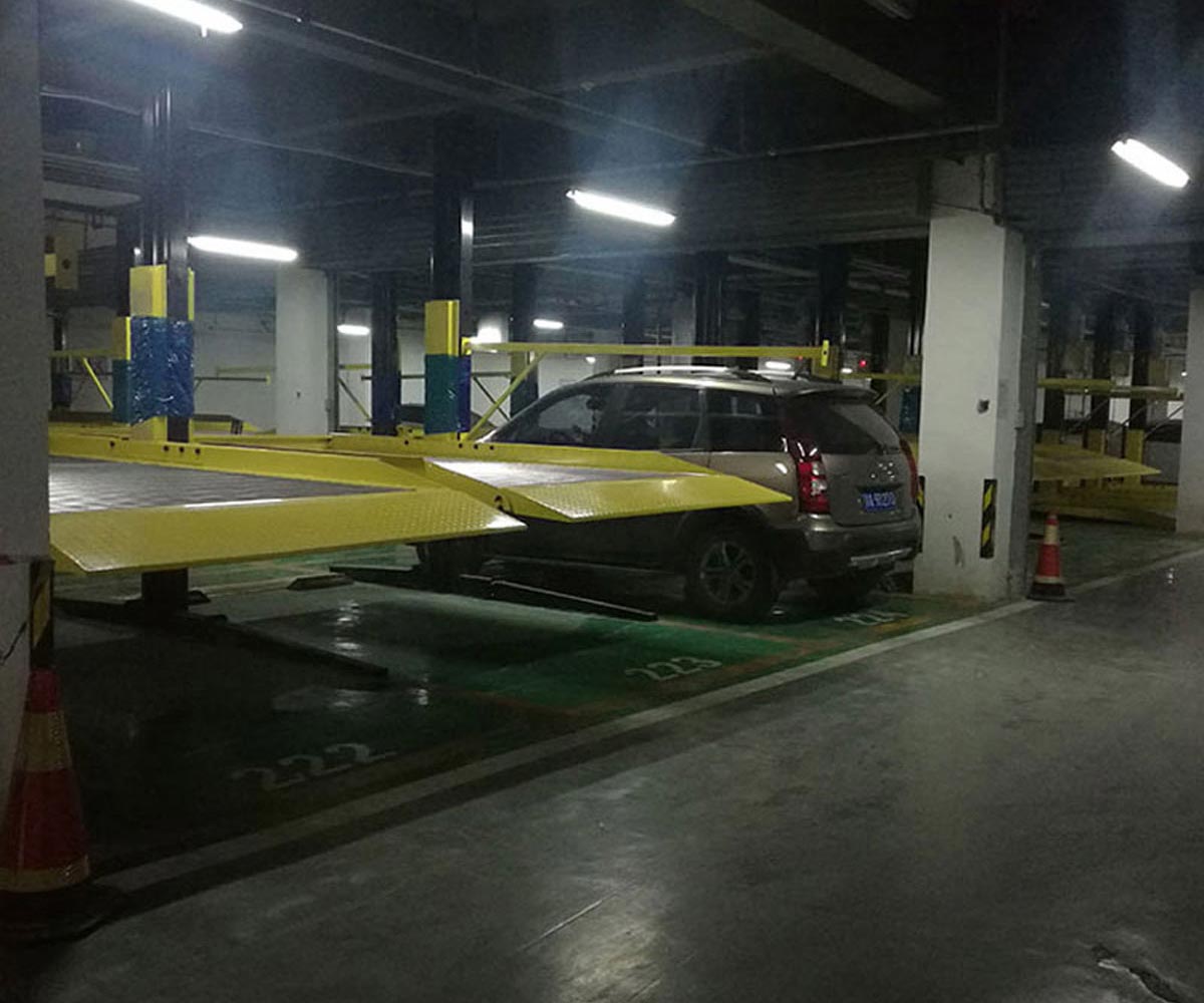 宣漢室內(nèi)機(jī)械立體車庫安裝