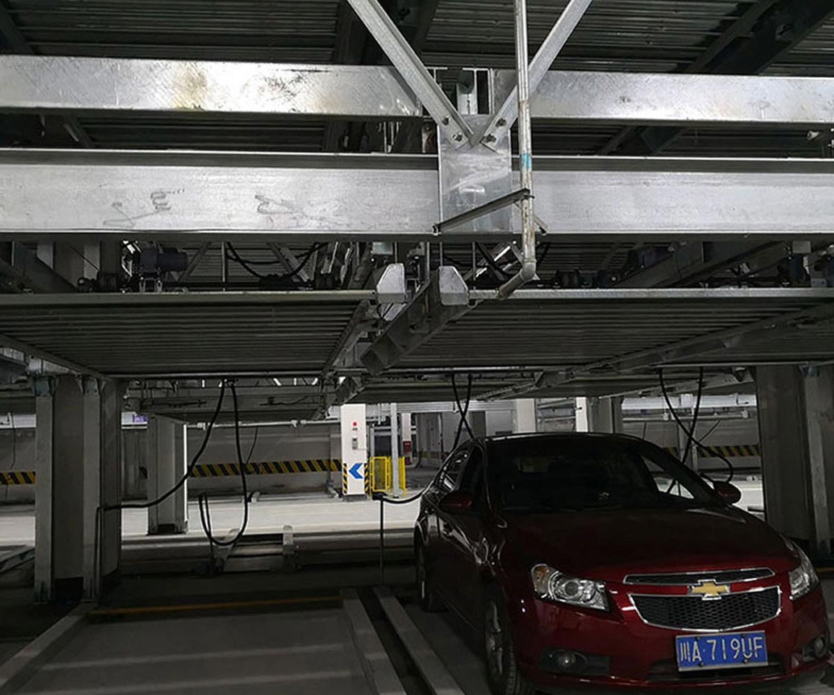 鄉(xiāng)城PSH五層升降橫移類停車設(shè)備